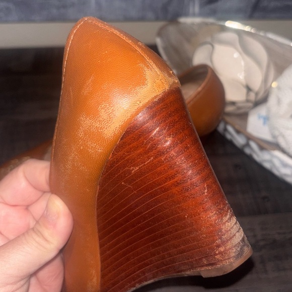 Tory Burch Melinda 85mm Closed Toe Wedges 9.5 - Picture 5 of 10